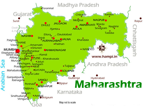 Maharashtra Map